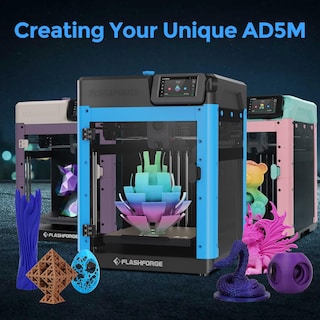 Foto 7 | Foto 7 | Impresora 3d Flashforge Adventurer 5m Con Nivelación Automática 280°c - Venta Internacional.