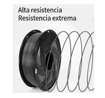 Foto 4 | Foto 4 | Filamento Pla 1,75mm Precisión Dimensional +/- 0,02mm 1kg Gris