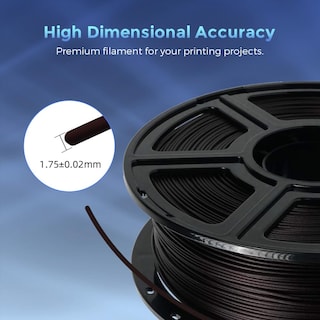 Foto 3 | Foto 3 | Filamento De Fibra De Carbono Flashforge Pla Para Impresora 3d, 1,75 Mm, 1 Kg - Venta Internacional.