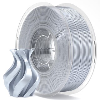 Foto 1 | Foto 1 | Filamento Para Impresora 3d Elegoo Silk Pla, 1,75 Mm, Gris Plateado, 1 Kg - Venta Internacional.