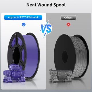 Foto 7 | Foto 7 | Filamento Para Impresora 3d Anycubic Petg De 1,75 Mm, Color Morado, 1 Kg - Venta Internacional.