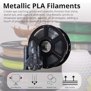 Foto 3 | Foto 3 | Filamento Makerbot Sketch Pla Midnight Metal, 1 Kg - Venta Internacional.