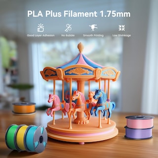 Foto 2 | Foto 2 | Filamento Para Impresora 3d Sunlu Pla Plus De 1,75 Mm, Bobina De 1 Kg, Color Gris - Venta Internacional.