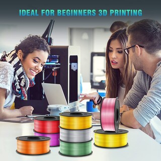 Foto 7 | Foto 7 | Filamento Para Impresora 3d Sunlu Pla Silk, 1,75 Mm, 250 G X 8 Rollos - Venta Internacional.