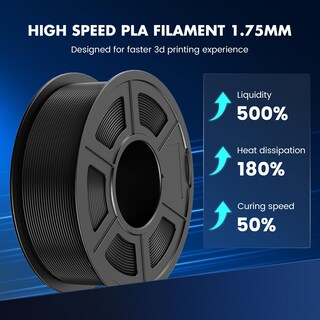 Foto 3 | Foto 3 | Filamento Para Impresora 3d Sunlu De Alta Velocidad Pla, 1,75 Mm, 1 Kg, Azul - Venta Internacional.