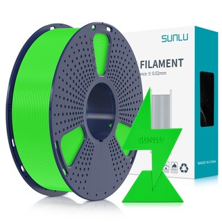 Foto 1 | Foto 1 | Filamento Para Impresora 3d Sunlu De Alta Velocidad Pla, 1,75 Mm, 1 Kg, Verde - Venta Internacional.