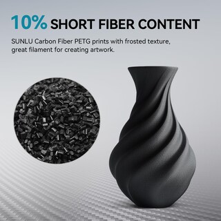 Foto 5 | Foto 5 | Filamento Para Impresora 3d Sunlu Petg-cf De Fibra De Carbono 1,75 Mm 1 Kg - Venta Internacional.