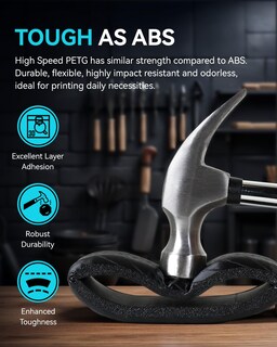 Foto 3 | Foto 3 | Filamento para Impresora 3D Sunlu Negra 1.75 mm-Venta Internacional