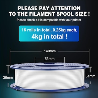 Foto 2 | Foto 2 | Filamentos para Impresora 3D Sunlu 16 Piezas-Venta Internacional