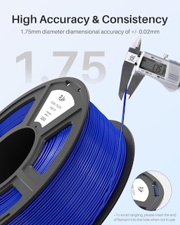 Foto 3 | Foto 3 | Filamento Para Impresora 3d Elegoo Pla+ De 1,75 Mm, Gris Espacial, 1 Kg - Venta Internacional.