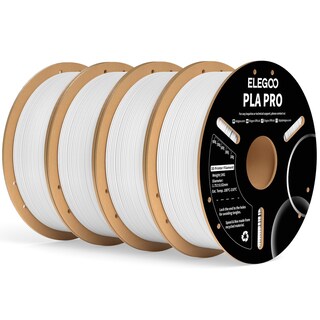 Foto 1 | Foto 1 | Filamento Para Impresora 3d Elegoo Pla Pro, 1,75 Mm, Blanco, 4 Kg - Venta Internacional.