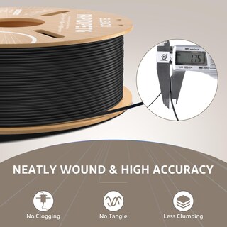 Foto 5 | Foto 5 | Filamento Para Impresora 3d Elegoo Rapid Petg De 1,75 Mm, Negro, 4 Kg - Venta Internacional.