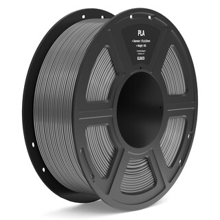 Foto 1 | Foto 1 | Filamento Para Impresora 3d Elegoo Pla De 1,75 Mm, Gris Espacial, 1 Kg - Venta Internacional.