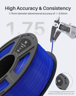 Foto 2 | Foto 2 | Filamento Para Impresora 3d Elegoo Pla De 1,75 Mm, Gris Espacial, 1 Kg - Venta Internacional.