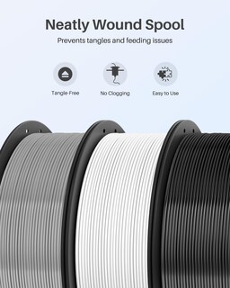 Foto 4 | Foto 4 | Filamento Para Impresora 3d Elegoo Pla+ De 1,75 Mm, Color Naranja, 1 Kg - Venta Internacional.
