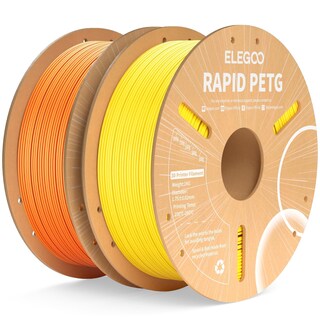 Foto 1 | Foto 1 | Filamento Para Impresora 3d Elegoo Rapid Petg De 1,75 Mm, Amarillo Y Naranja - Venta Internacional.