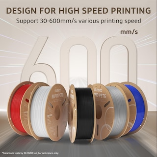 Foto 2 | Foto 2 | Filamento Para Impresora 3d Elegoo Rapid Petg De 1,75 Mm, Amarillo Y Naranja - Venta Internacional.