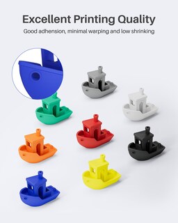 Foto 4 | Foto 4 | Filamento Para Impresora 3d Elegoo Pla 1.75 Mm Naranja 1 Kg - Venta Internacional.