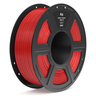 Foto 1 | Foto 1 | Filamento Para Impresora 3d Elegoo Pla De 1,75 Mm, Rojo Verdadero, 1 Kg - Venta Internacional.