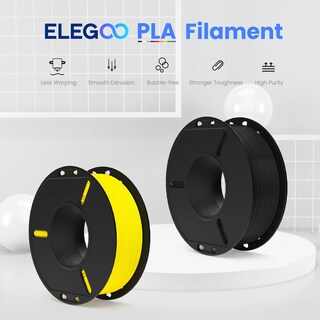 Foto 3 | Foto 3 | Filamento Para Impresora 3d Elegoo, 1.75 Mm, Pla, 250 G, Paquete De 8 Colores - Venta Internacional.