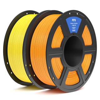 Foto 1 | Foto 1 | Filamento Para Impresora 3d Elegoo Petg De 1,75 Mm, Amarillo Y Naranja, 2 Kg - Venta Internacional.