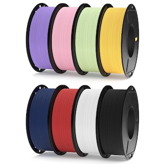 Foto 1 | Foto 1 | Filamento Para Impresora 3d Elegoo Mate Pla De 1,75 Mm, 8 Colores, 2 Kg - Venta Internacional.