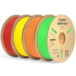 Foto 1 | Foto 1 | Paquete De Filamento Para Impresora 3d Elegoo Rapid Pla Plus De 1 75 Mm Y 4 Kg - Venta Internacional.