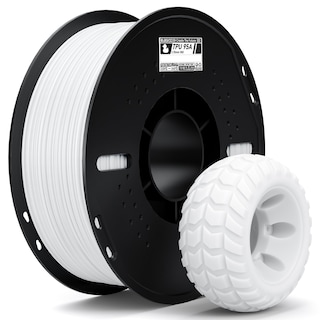 Foto 1 | Foto 1 | Filamento De Impresión 3d Elegoo Tpu 1.75 Mm 1 Kg Blanco 95a - Venta Internacional.