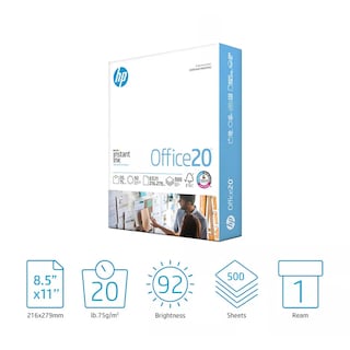 Foto 2 | Foto 2 | Papel Bond Carta 1000 Hojas Hp Blanco 92% Con Tabla Clip