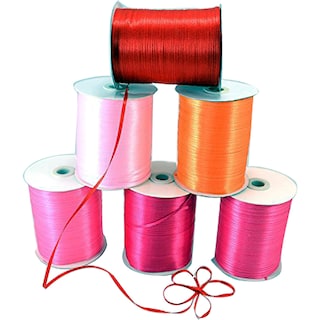 Foto 2 | Foto 2 | Ribbon Star, Poliéster Tejido De Doble Cara, 1/8 Pulgadas X 800 M, Rojo - Venta Internacional.