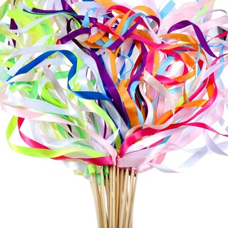 Foto 1 | Foto 1 | Ribbon Sticks Boao Mix Color Con Bell Fairy Stick, 40 Unidades - Venta Internacional.