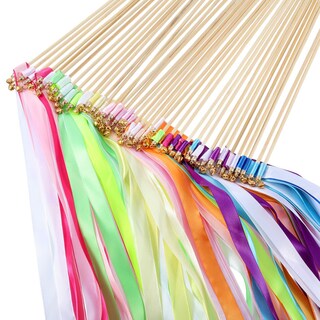 Foto 3 | Foto 3 | Ribbon Sticks Boao Mix Color Con Bell Fairy Stick, 40 Unidades - Venta Internacional.