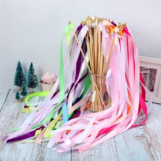 Foto 4 | Foto 4 | Ribbon Sticks Boao Mix Color Con Bell Fairy Stick, 40 Unidades - Venta Internacional.