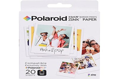 Foto 1 | Foto 1 | Papel Fotográfico Zink Polaroid Premium 3.5 X 4.25 Pulgadas (20 Hojas) - Venta Internacional.