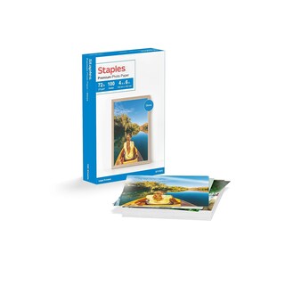 Foto 1 | Foto 1 | Papel Fotográfico Staples 508431 Premium Brillante, 10 X 15 Cm, Paquete De 100 - Venta Internacional.