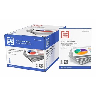 Foto 1 | Foto 1 | Papel Multiusos Staples Tru Red 513096 8,5 X 11 20 Libras 5000 Hojas - Venta Internacional.