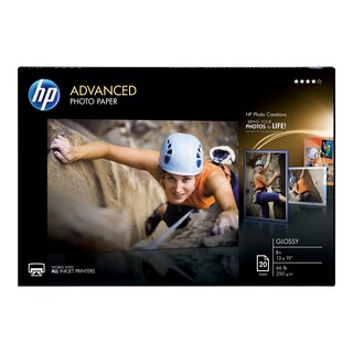 Foto 4 | Foto 4 | Papel Fotográfico Hp Advanced Glossy 13x19 Cm, 20 Hojas Cr696a - Venta Internacional.