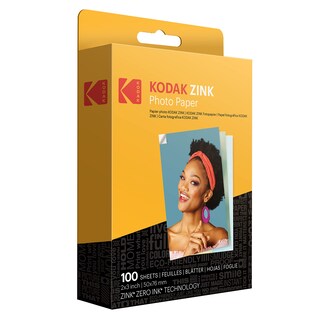 Foto 1 | Foto 1 | Papel Fotográfico Kodak Zink 2x3 Premium, 100 Hojas - Venta Internacional.