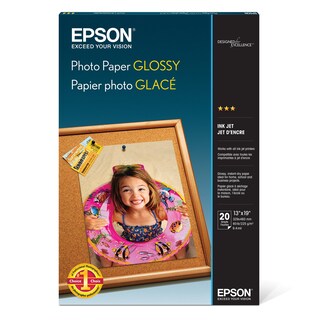 Foto 1 | Foto 1 | Papel Fotográfico Epson Glossy 13x19 Pulgadas, 20 Hojas S041143 - Venta Internacional.