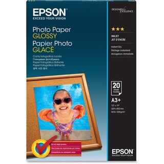 Foto 4 | Foto 4 | Papel Fotográfico Epson Glossy 13x19 Pulgadas, 20 Hojas S041143 - Venta Internacional.