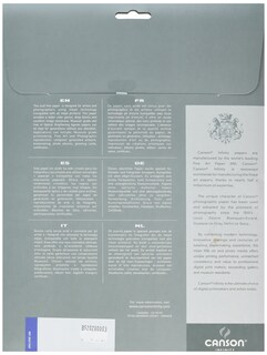 Foto 2 | Foto 2 | Papel Artístico Canson Infinity Rag Photographique 310 G 25 Sh - Venta Internacional.
