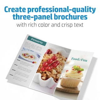 Foto 3 | Foto 3 | Papel Hp Enhanced Trifold Business Glossy, 8.5 X 11 Pulgadas, 40 Libras - Venta Internacional.