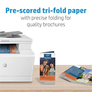 Foto 4 | Foto 4 | Papel Hp Enhanced Trifold Business Glossy, 8.5 X 11 Pulgadas, 40 Libras - Venta Internacional.
