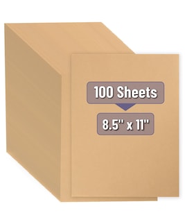 Foto 1 | Foto 1 | Papel Kraft Mr. Pen, 100 Hojas, 21,6 X 27,9 Cm, Color Marrón - Venta Internacional.