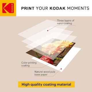 Foto 3 | Foto 3 | Papel Fotográfico Kodak Vivid 8,5 X 11, 25 Hojas, 230 G/m2, 11,9 Mil - Venta Internacional.