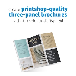 Foto 3 | Foto 3 | Papel Empresarial Hp Professional, Triple Pliegue Brillante, 8.5 X 11 Pulgadas - Venta Internacional.