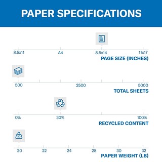 Foto 3 | Foto 3 | Papel De Colores Marfil Hammermill, 20 Libras, 8,5 X 14, 500 Hojas - Venta Internacional.
