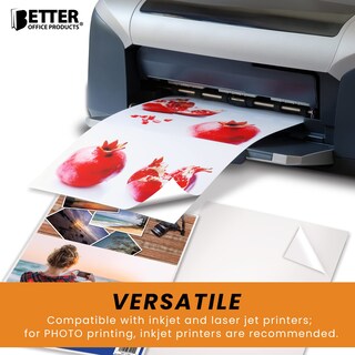 Foto 7 | Foto 7 | Papel Fotográfico Better Office Products Autoadhesivo 135 G/m² A4 - Venta Internacional.