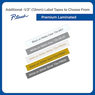 Foto 7 | Foto 7 | Tape Brother P-touch Tze-af231 Original De 12 Mm X 8 M, Negro Sobre Blanco - Venta Internacional.