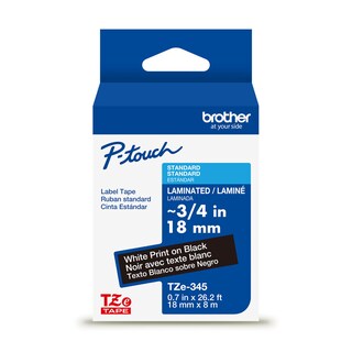 Foto 1 | Foto 1 | Cinta Adhesiva Brother Original P-touch Tze345 De 18 Mm X 8 M - Venta Internacional.